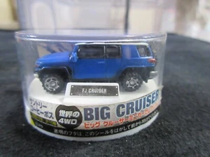 1:100 Toyota 2009 FJ Cruiser Voodoo Blue Suntory Coffee Boss Limited BIG CRUISER - Picture 1 of 9