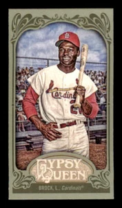 2012 Topps Gypsy Queen Mini #329 Lou Brock - Picture 1 of 2