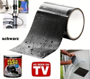 Wasserdichtes Reparatur Klebeband schwarz Abdichtband Reparaturband Pool dicht - Bild 1 von 17
