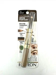 Revlon Eyebrow Gel & Pencil ColorStay Brow Fantasy 2-in-1 Eye Makeup- #104 -NEW - Picture 1 of 3