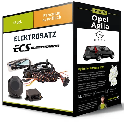 Elektrosatz 13-pol spezifisch für OPEL Agila 03.2008-jetzt NEU - Bild 1 von 3
