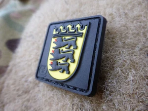 Wappen Baden-Württemberg, 30mm Patch / 3D Rubber Patch - Bild 1 von 5