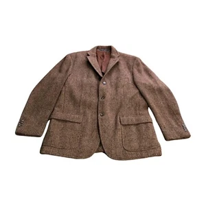 POLO by RALPH LAUREN Herren Blazer 100% Wolle Mantel Jacke, Gr. 44R Braun - Bild 1 von 9