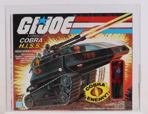 Vintage Cobra HISS Tank Vehicle MIB C-9+ AFA 80 Q - Picture 1 of 2