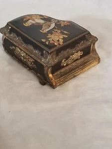 Caja de música oriental piano Lucite vintage Schmid Sankyo Japón funciona - Imagen 1 de 7