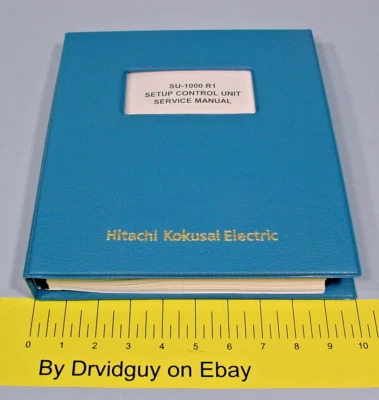 Hitachi Model SU-1000 R1 Setup Control Unit Service Manual - Image 1 of 2
