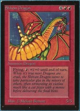 Shivan Dragon Collectors' Edition HEAVILY PLD Red Rare CARD (246008) ABUGames