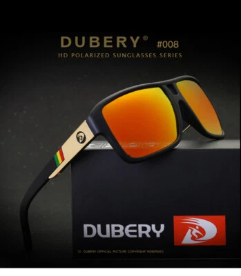 DUBERY Polarized Optical Sunglasses Driving outdoors glasses Men-Women D008 - Image 1 of 4