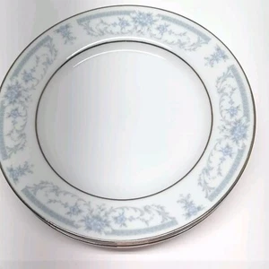 1985 Sheffield China Porcelain "BLUE WHISPER" Bread Plate Vintage - Picture 1 of 5