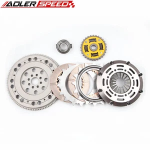 Sprung Clutch Twin Disc Kit & Flywheel For 1998-2008 TOYOTA COROLLA 1.8L 5-SPEED - Picture 1 of 4