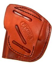CLOSEOUT! Right Hand Leather Open Top 4 in 1 IWB OWB Pants Holster CHOOSE GUN