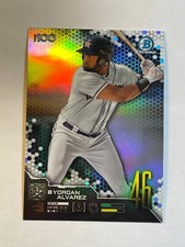 Yordan Alvarez 2019 Bowman Chrome Top 100 Prospect Rookie Card BTP-46 Astros