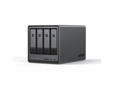 UGREEN NASync DXP4800, 4-Bay NAS with Intel®  N100 Quad-Core CPU (Up to 3.4GHz) - Image 1 of 2