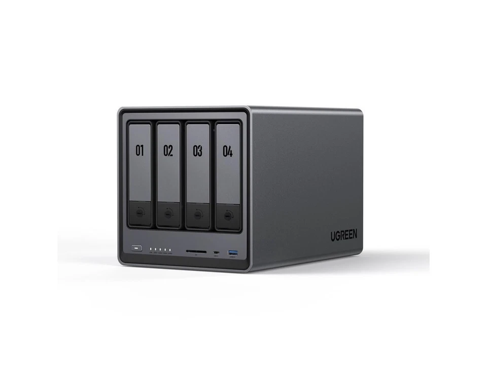 UGREEN NASync DXP4800, 4-Bay NAS with Intel®  N100 Quad-Core CPU (Up to 3.4GHz) - Image 1 of 2