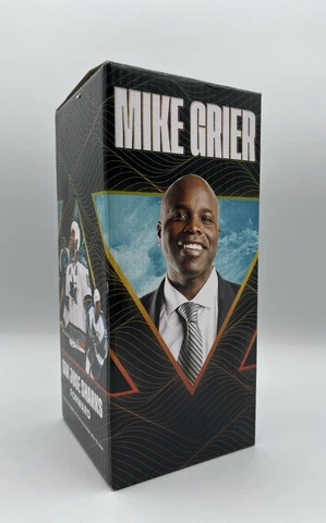 2023 Mike Grier BOBBLEHEAD San Jose Sharks SGA 2/18 BRAND NEW & SEALED IN BOX Cover