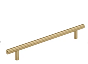 Tiradores de barra Amerock BP40518CZ de 7-9/16" de C a C - bronce champán - Imagen 1 de 6