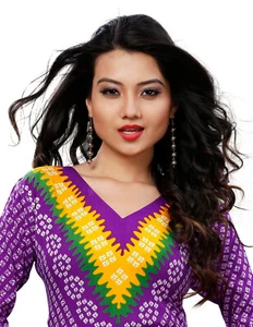 UnifiedClothes Kurtis para Mujer Indian Kurti Túnica Kurta Camisa Vestido 76B - Imagen 1 de 2