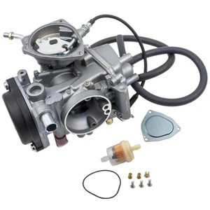 Kit carburatore per Yamaha Big Bear Wolverine Kodiak Grizzly YFM350 YFM400 YFM450 - Foto 1 di 10