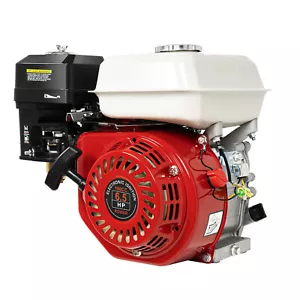For Honda GX160 OHV Air Cooled Horizontal Shaft 200cc 6.5HP 4-Stroke Gas Engine - Picture 1 of 11