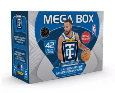 2024-25 Panini Totally Certified NBA Trading Cards Mega Box - 1 Auto/Memorabilia - Image 1 of 4