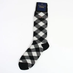 Polo Ralph Lauren Hombres Calcetines Lana 62% Lana Perro Logo Talla 6-12.5 - Imagen 1 de 2