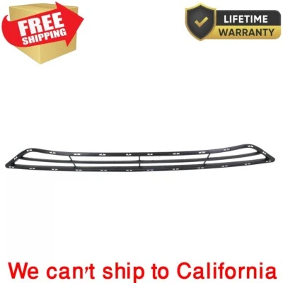 For 2011-2013 Front New Textured Gray Bumper Lower Grille Hyundai Sonata Sedan Foto 1 de 4
