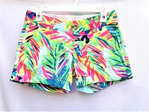 Lilly Pulitzer Women's Girl's Shorts Size 00 Cotton Summer Cruise Pockets - Picture 1 of 8