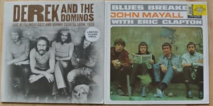 DEREK & THE DOMINOES Live At Filmore LP + BLUESBREAKERS With E CLAPTON LP Vinyl - Picture 1 of 3