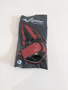 Viper Fitness Gloves Gym Cross Fit Weight Lifting Wrist Support Size L Black Red - Picture 1 of 8
