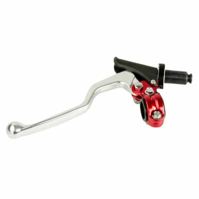 Honda TRX450R TRX450ER Complete Clutch Lever Assembly Red Perch Quick Adjust - Image 1 of 4