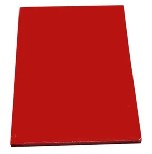 100 Blatt farbiges Druckerpapier / buntes Kopierpapier / Farbe: intensiv rot - Bild 1 von 1