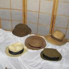 Vintage Men's Hats-5 Hats-Lot 10