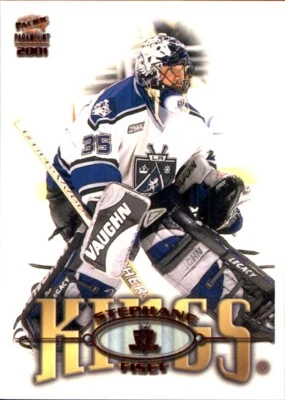 2000-01 Pacific Paramount COPPER #111 Stephane Fiset LOS ANGELES KINGS - Image 1 of 2
