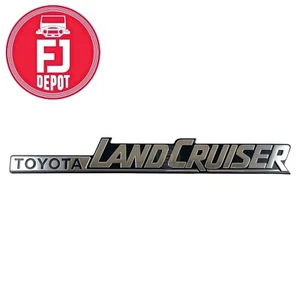REAR QUARTER EMBLEM TOYOTA LAND CRUISER FJ60 FJ62 FJ70 GENUINE OEM 1981 - 1990 - Bild 1 von 4
