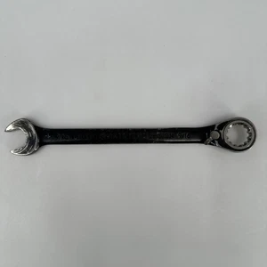 Proto Ratchet Combination Wrench Imperial 9/16 in. Reversing Lever Black Worn - Picture 1 of 16