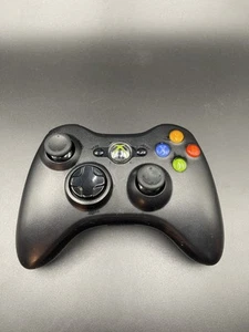 ► Original Microsoft wireless Controller schwarz für Xbox 360 ◄Gratis Versand✅ - Bild 1 von 3