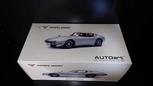 AUTOart 1/18 Toyota 2000GT Millennium Classic modello di auto - Foto 1 di 7
