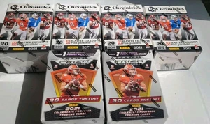 4 Blaster Box Calciatori 2021 Panini Cronache Bozze Scelte E 2 Prizm Blaster - Foto 1 di 2