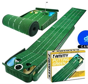Kamity Putting Green 8ft Porus Design Premium Turf Automatic Ball Return - Bild 1 von 7