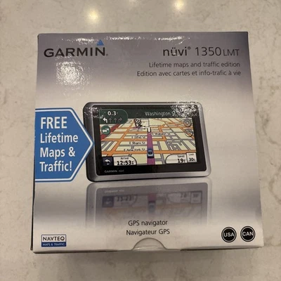 Garmin Nuvi 1350 LMT GPS Navigator 4.3 in Touchscreen Lifetime Maps & Traffic Ed - Image 1 of 2