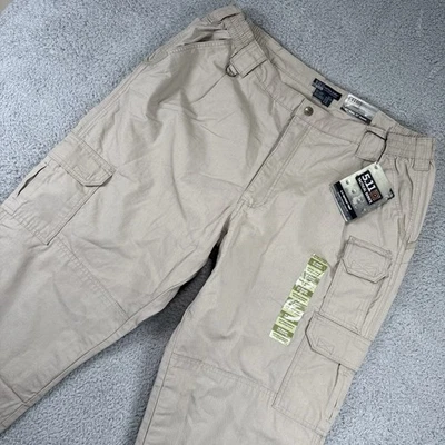 NEW 5.11 Tactical Pants Mens 42x32 74251 Khaki Utility Workwear Cargo - Image 1 of 4