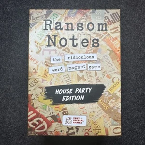 Ransom Notes The Ridiculous Word Magnet Game-House Party Edition - Excellent! - Picture 1 of 4
