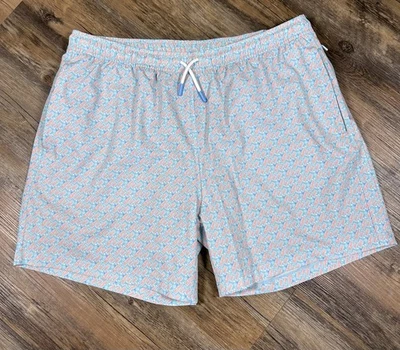 Southern Shirt SSCO Swim Trunks Men's XL Lined Beer Glass All Over Print Stretch - Image 1 of 4