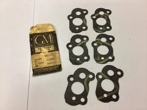 LOT (6) NOS 1940-1953 Chevrolet Cars Trucks Oil Distributor Valve Gasket 839173 - Picture 1 of 2
