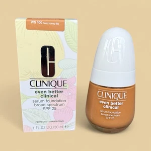 Clinique Even Better Clinical Serum Foundation - WN 100 Deep Honey (M) 1oz HTF - Picture 1 of 1