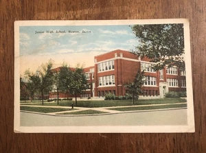 Junior High School, Newton, Iowa. Postkarte (WP8) - Bild 1 von 2
