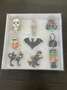 Miniatur Halloween Ornamente, 9er Set von Holiday Inspiration Neu! - Bild 1 von 3