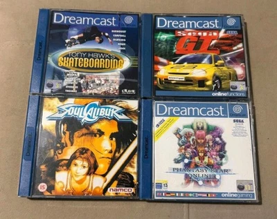 Sega Dreamcast Spiele Bundle • 4 Spiele in OVP • GETESTET - Bild 1 von 4