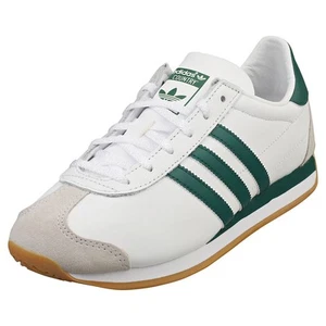 Adidas Country OG Unisex - Zapatillas Casuales Piel Blanco Verde - Imagen 1 de 8