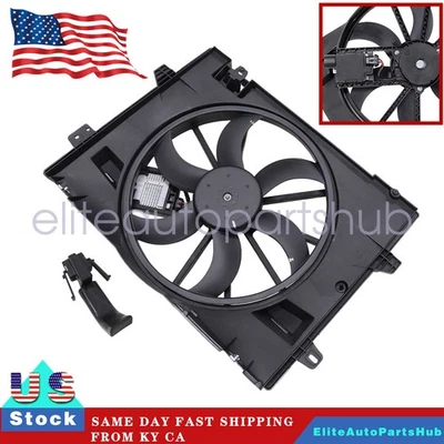 For Lincoln Town Car 4.6L 2006 2007-2011 Engine Cooling Fan Assembly 8W1Z8C607A - Image 1 of 4